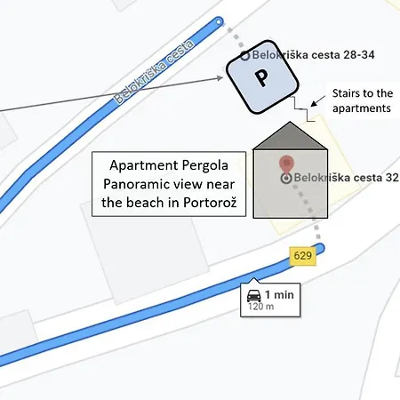Panoramic View Near The In Portotoz+p * Portorož